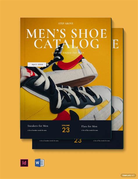 men's shoes catalog.